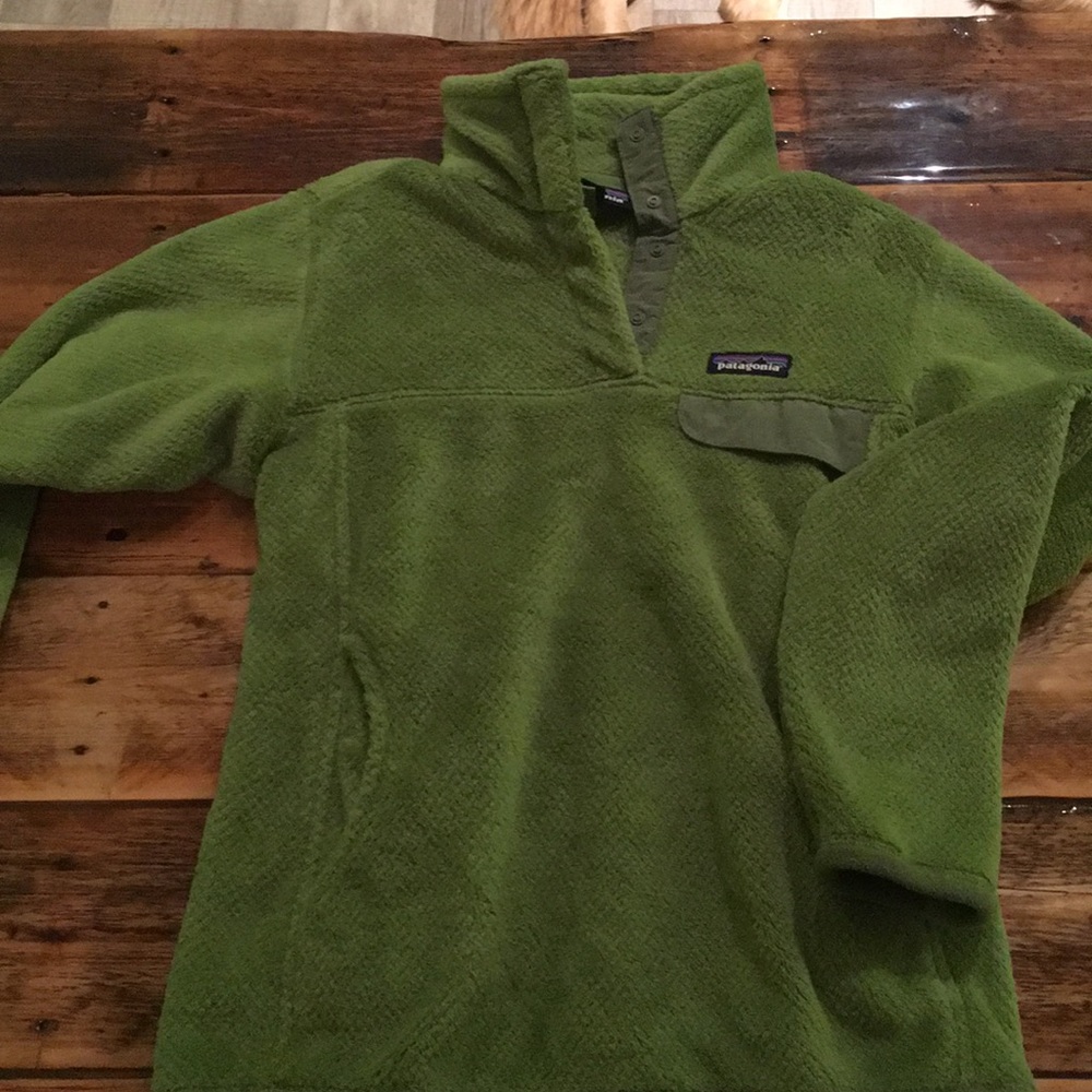 Patagonia snap retool fleece jacket